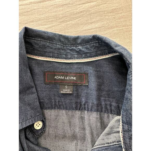 Adam Levine Denim Long Sleeve size Small - Picture 3 of 4
